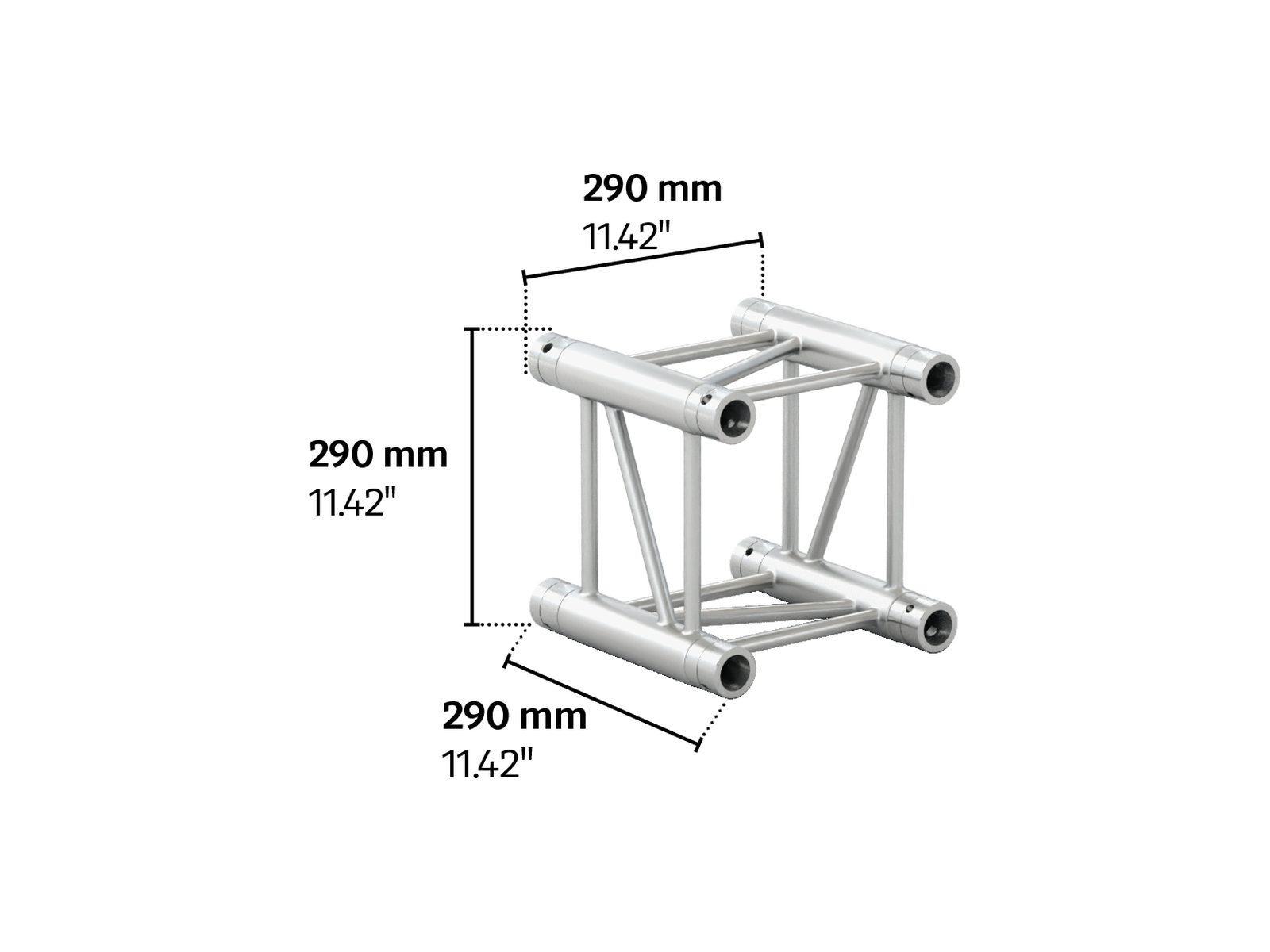 M290U quatro 0,29m length truss