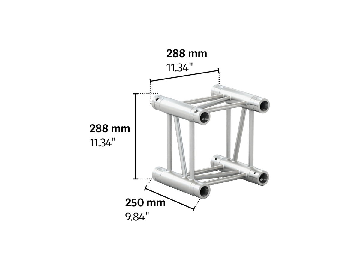 M290V quatro 0,25m length truss HD