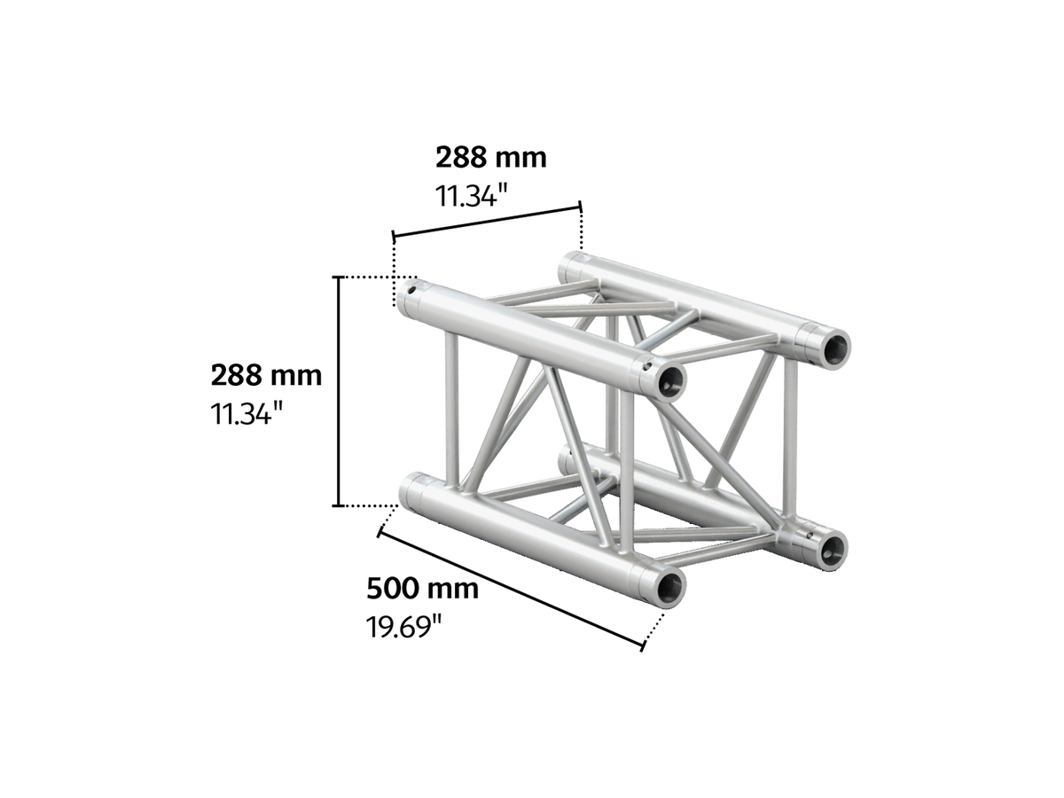 M290V quatro  0,5m length truss HD