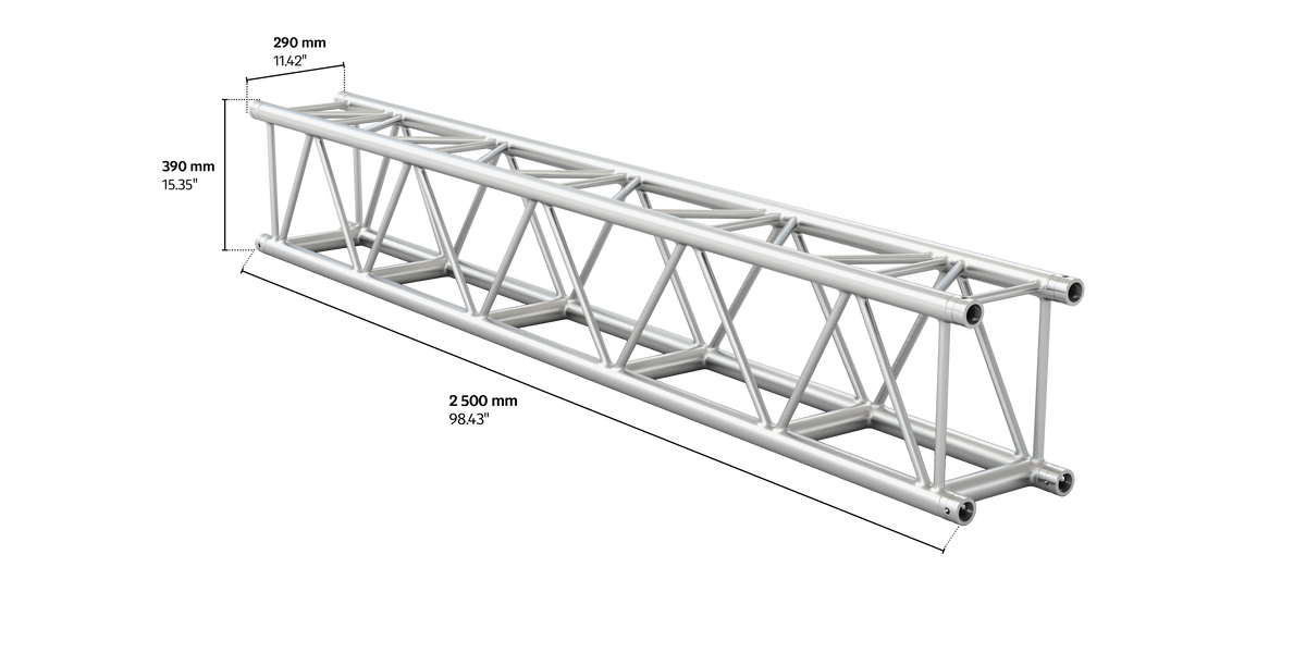 M290x390 quatro 2,5m length truss HD