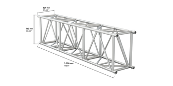 M760 rectangular 3m length truss