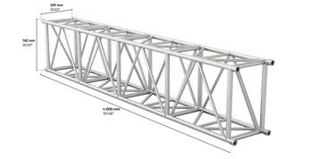 M760 rectangular 4m length truss