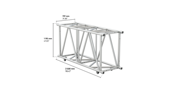 M1200 2,5m length truss