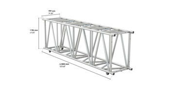 M1200 4m length truss