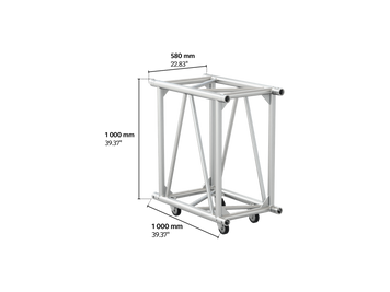 M950 rectangular 1m length truss