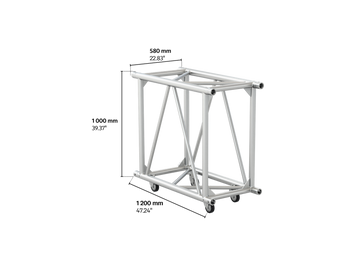 M950 rectangular 1,2m length truss