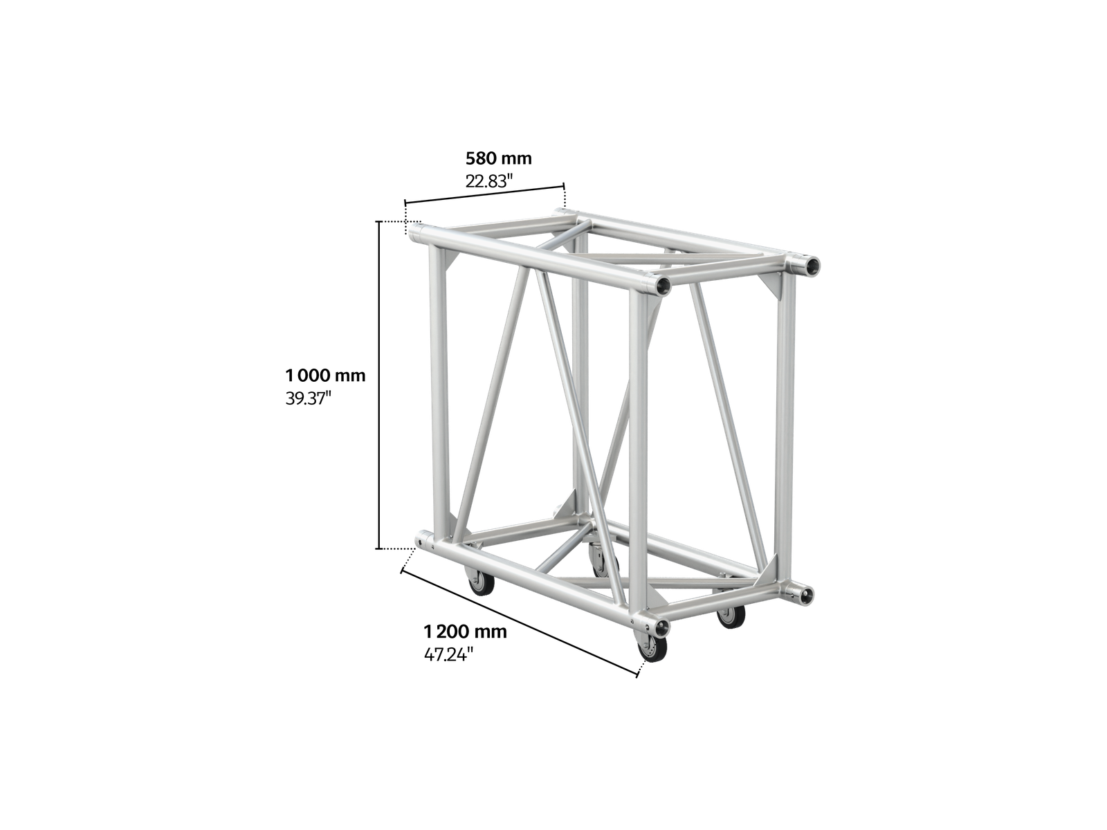 M950 rectangular 1,2m length truss