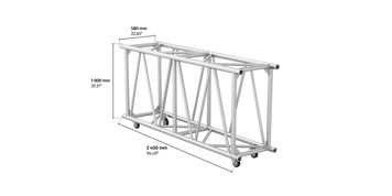 M950 rectangular 2,4m length truss