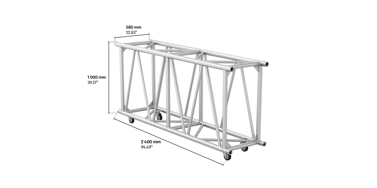 M950 rectangular 2,4m length truss