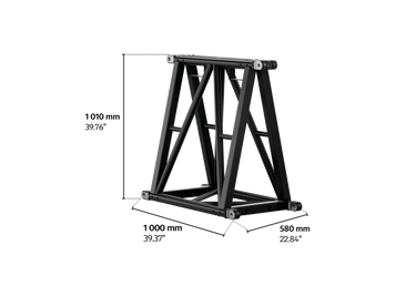 S-FTD 1010 Trio Steel Truss, 1m length