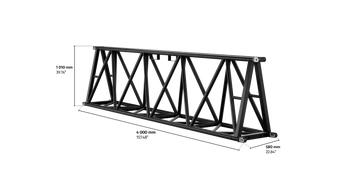 S-FTD 1010 Trio Steel Truss, 4m length