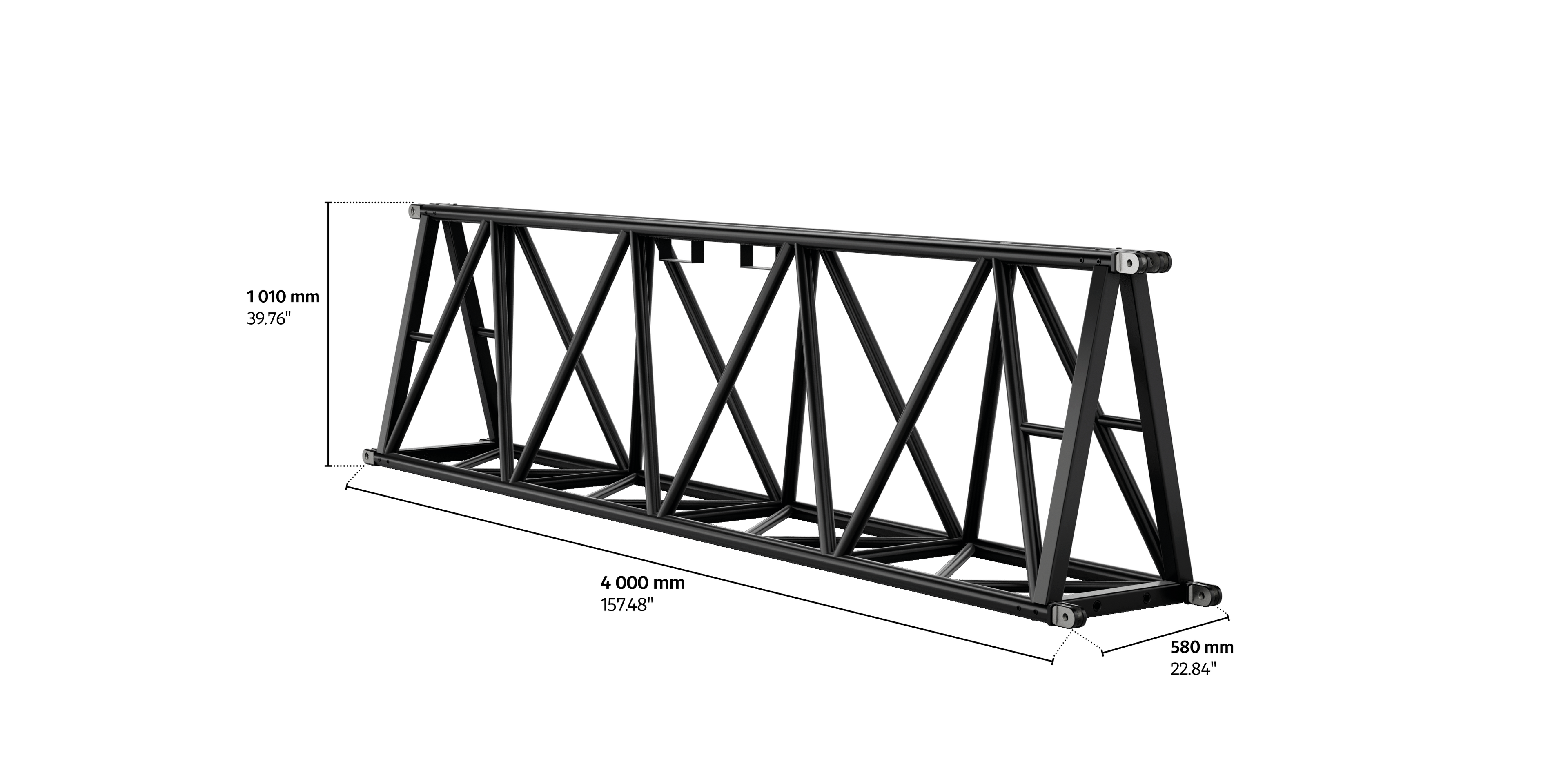 S-FTD 1010 Trio Steel Truss, 4m length