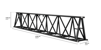 S-FTD 1010 Trio Steel Truss, 6m length