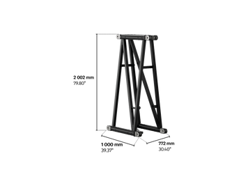 S-FTZ 2000 Folding Steel Truss, 1m length
