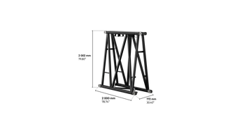 S-FTZ 2000 Folding Steel Truss, 2m length