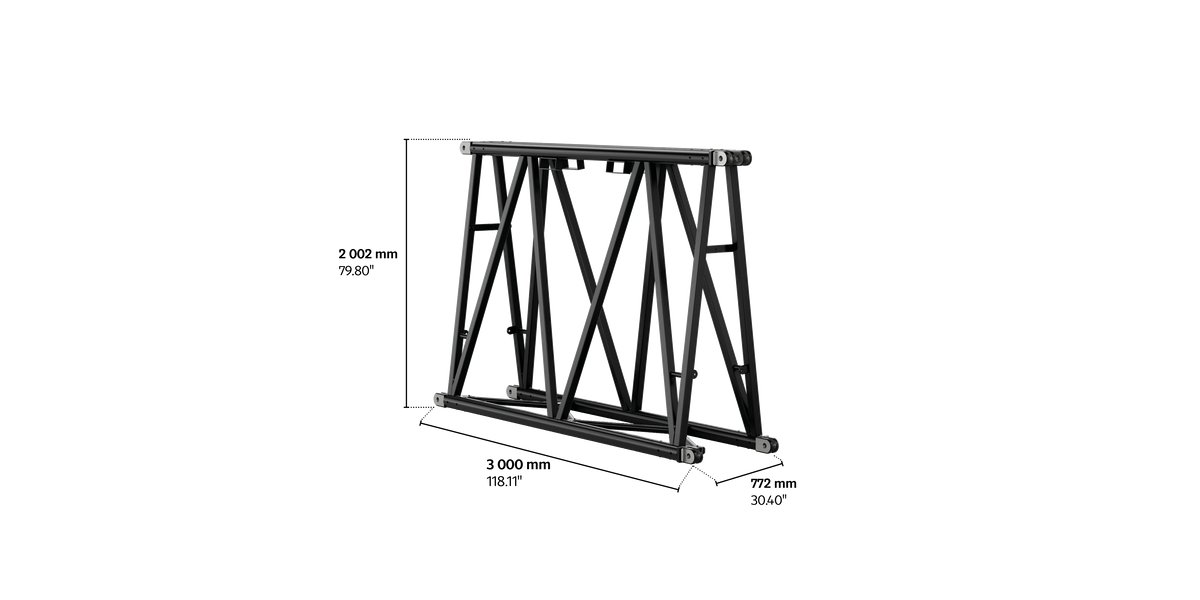 S-FTZ 3000 Folding Steel Truss, 3m length