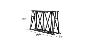 S-FTZ 2000 Folding Steel Truss, 4m length