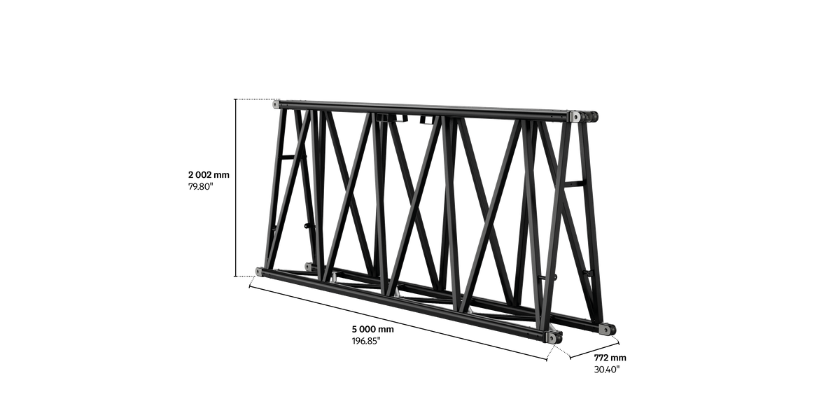 S-FTZ 2000 Folding Steel Truss, 5m length