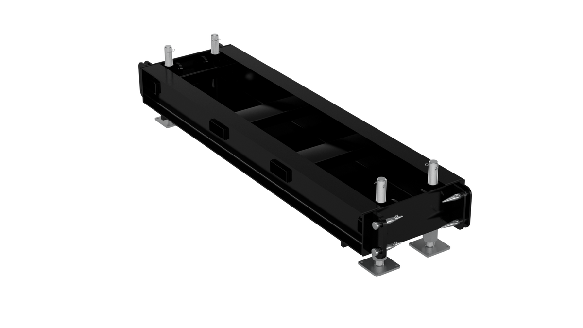 Base Outrigger 3000mm S-QTQT; incl.all spindles; 4pcs