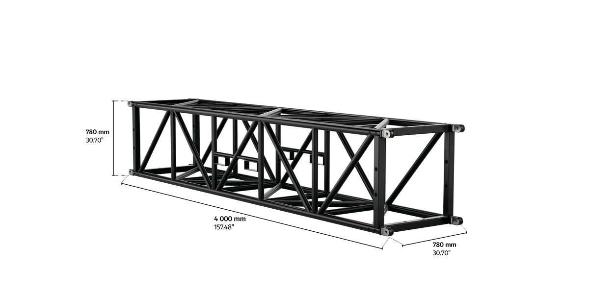 S-QTQT 780 Tower Steel Truss, 4m length
