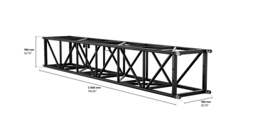 S-QTQT 780 Tower Steel Truss, 5m length