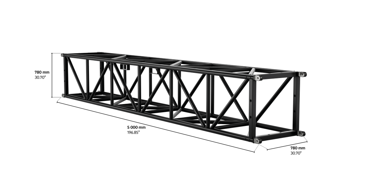 S-QTQT 780 Tower Steel Truss, 5m length