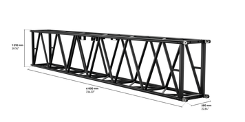 S-RTD 1010 Rectangular Steel Truss, 6m length