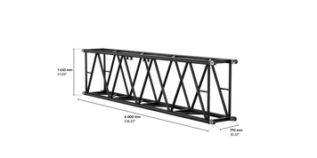 S-RTW 1450 Rectangular Steel Truss, 6m length