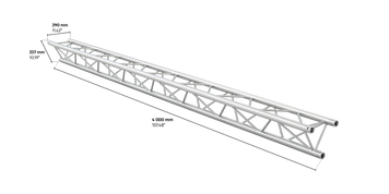 M290B trio 4m length truss