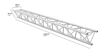 M390L trio 4m length truss HD