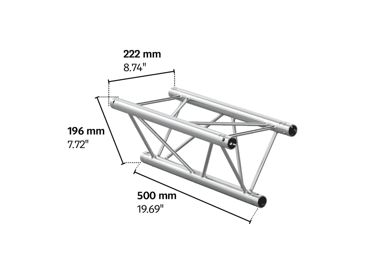 M222 trio  0,5m length truss