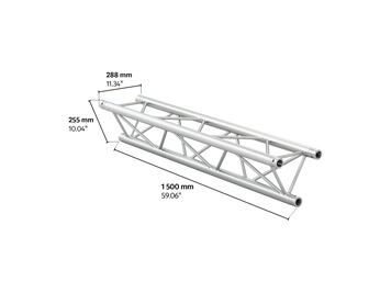 M290V trio 1,5m length truss  HD