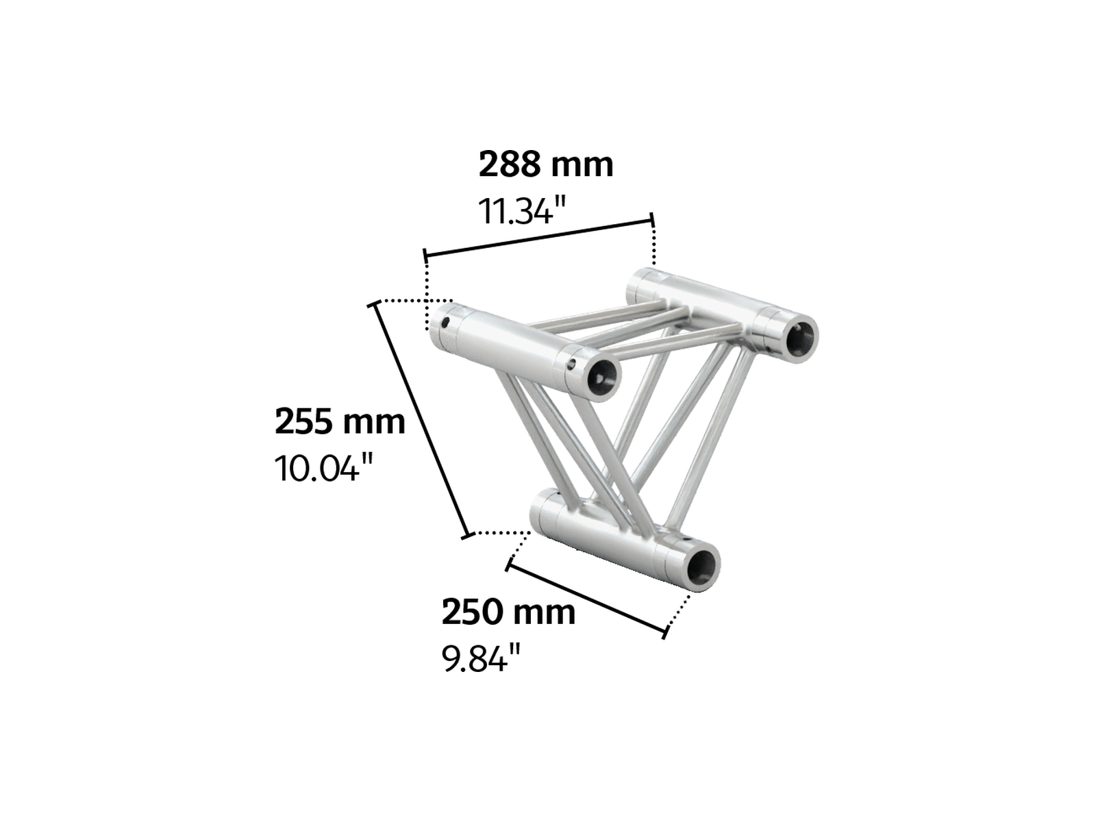 M290V trio 0,25m length truss HD