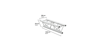 M290V trio 1m length truss  HD