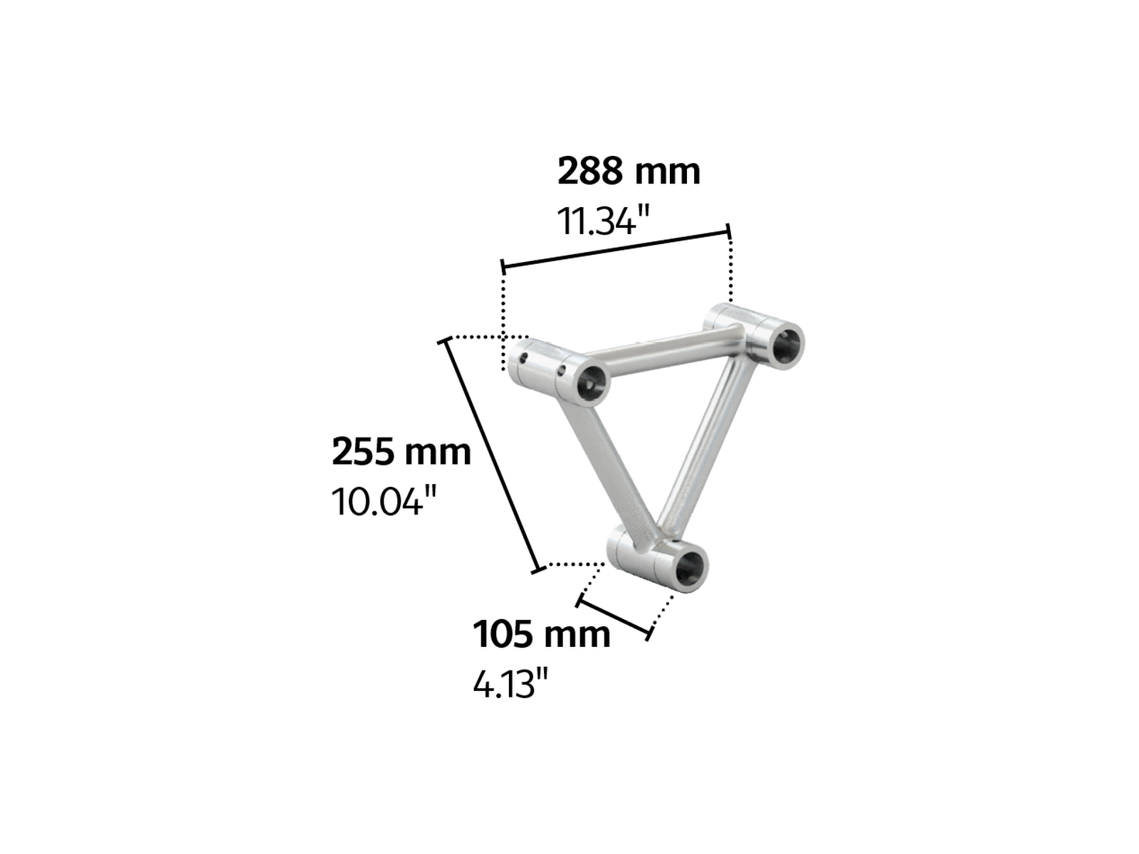 M290VU trio 0,105m length truss HD