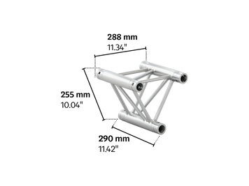 M290VU trio 0,29m length truss HD