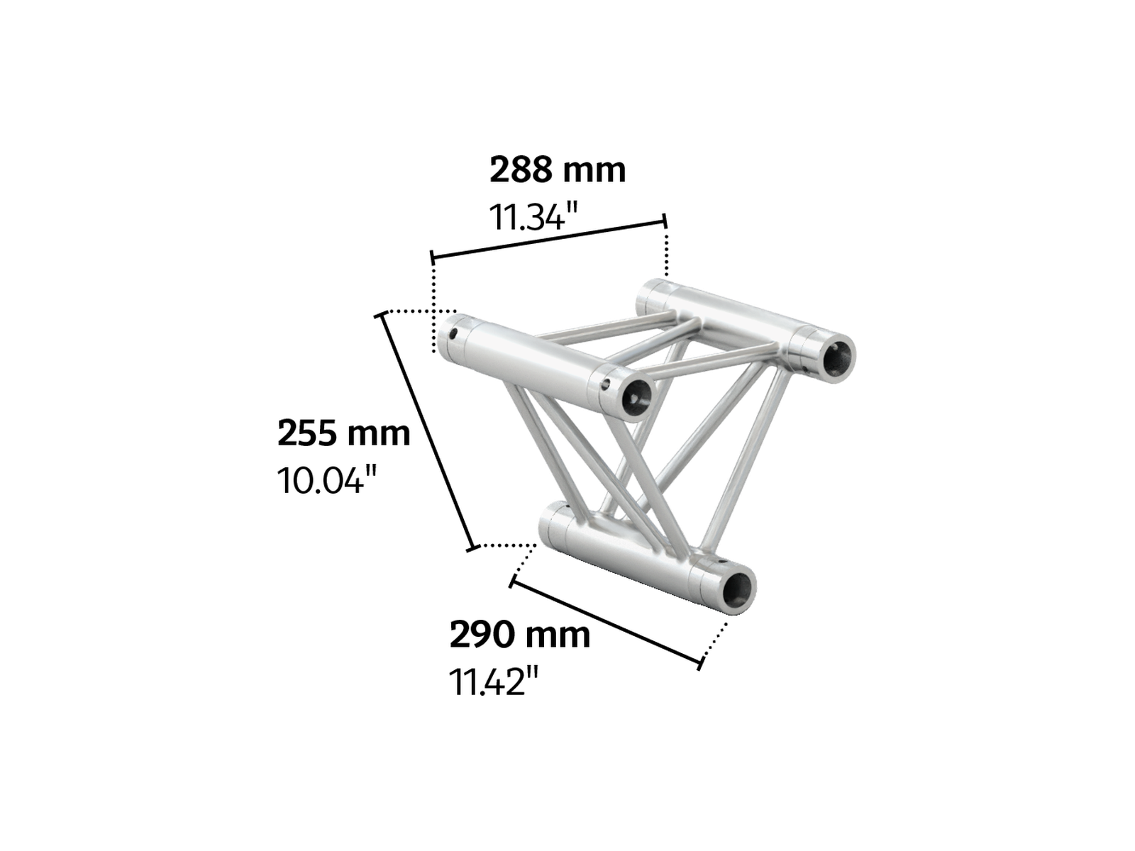 M290VU trio 0,29m length truss HD