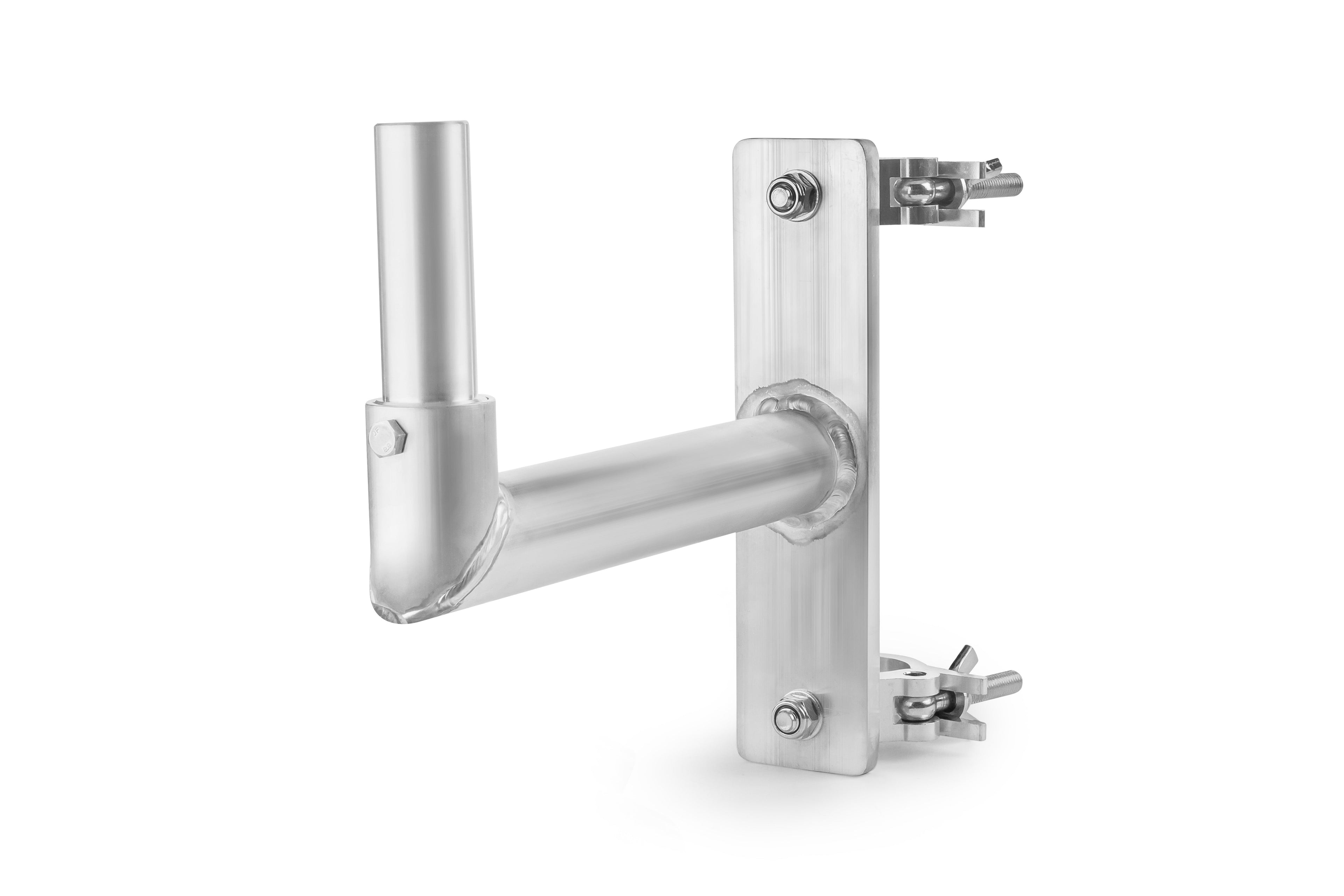 Side mounted speaker holder for 48-51mm tube