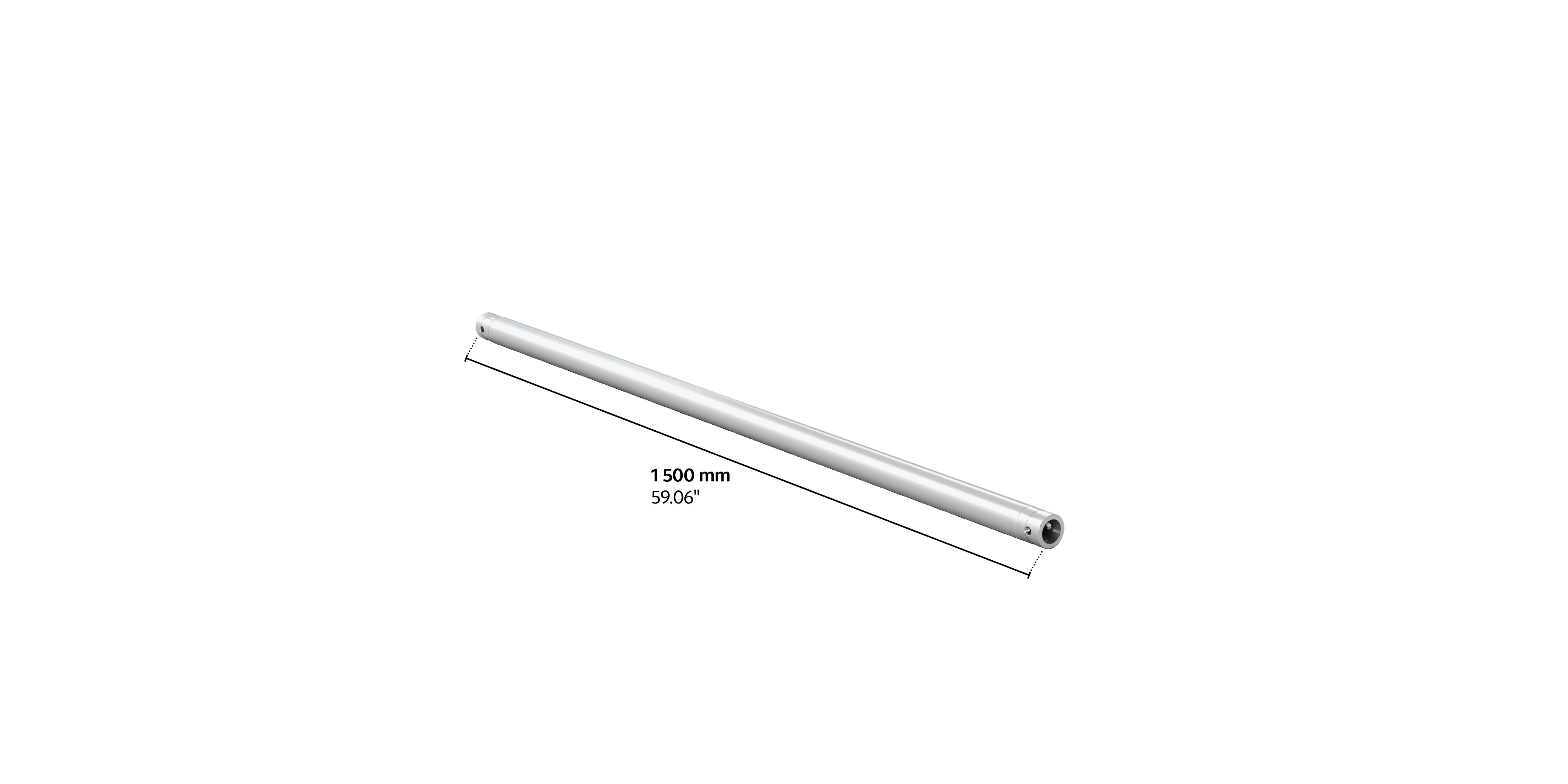 M100B single tube 1,5m length