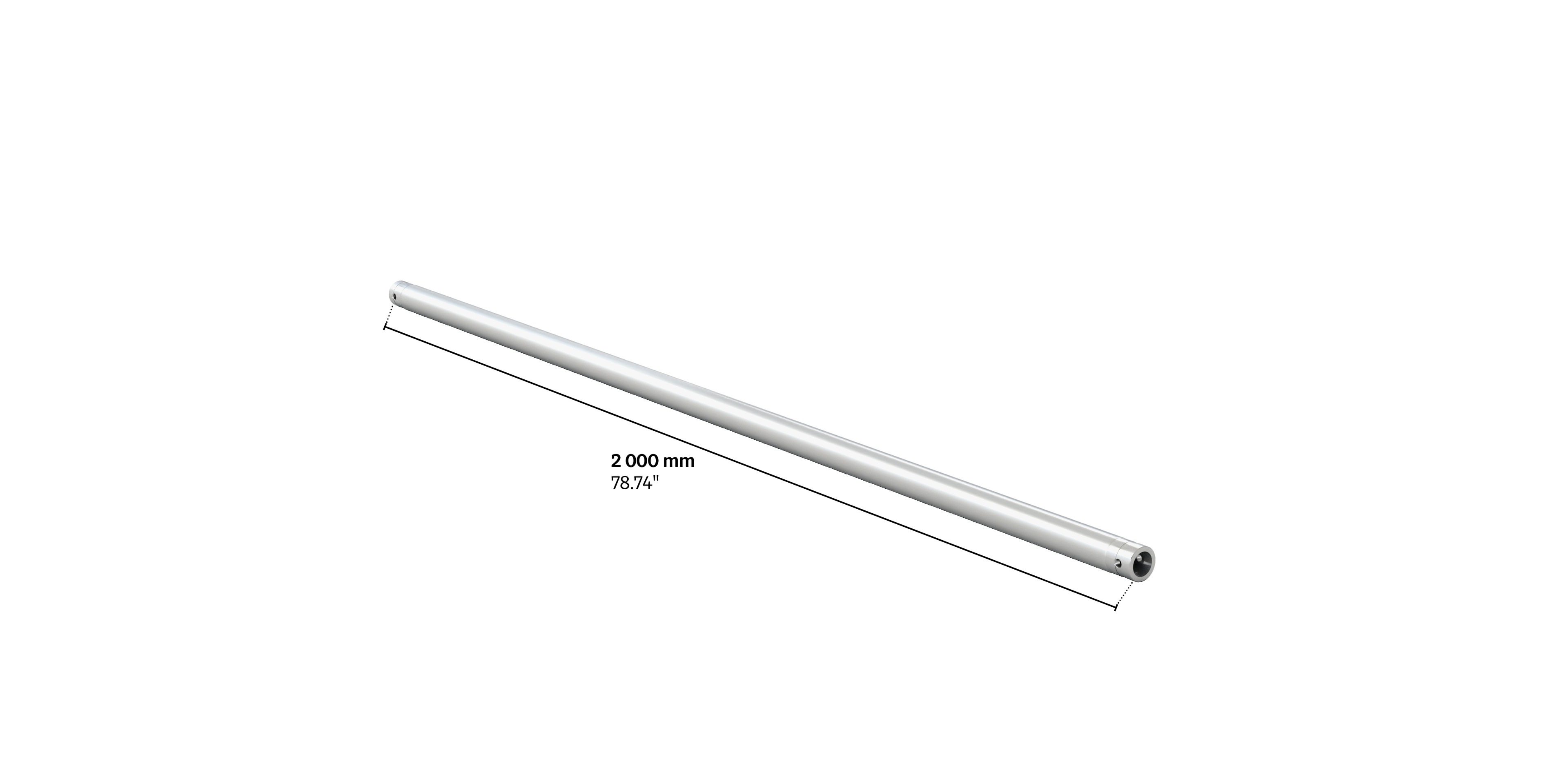 M100F single tube 2m length