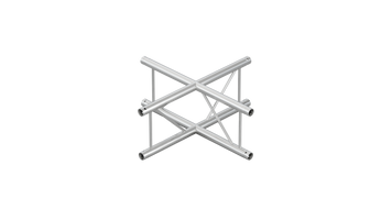 M222 duo 4way vertical cross piece truss corner