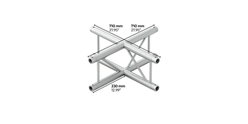 M290VF duo 4way vertical truss cross piece HD