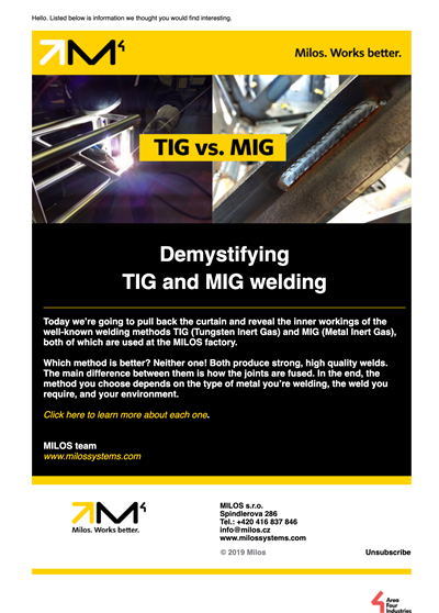 MIG and TIG